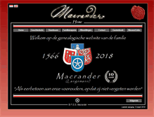 Tablet Screenshot of macrander.net